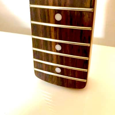 2014 Squier Stratocaster neck - rosewood board - with tuners image 9