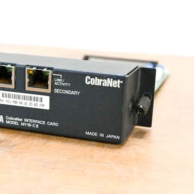 Yamaha MY16-CII CobraNet Network I/O Card CG013QK image 2