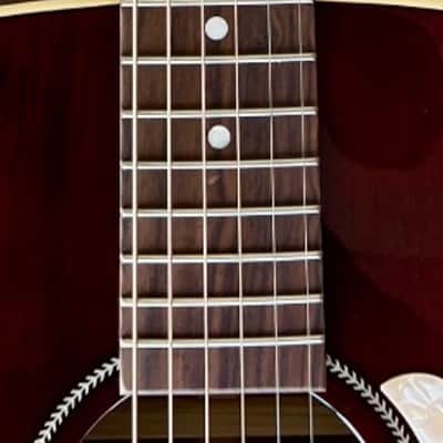 Seagull Guitars M6 LTD Acoustic-electric Guitar in Ruby Red - Model #052424K image 7