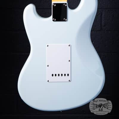 Greco BG Custom MIJ Electric Guitar – Blue White – Made in Japan image 5