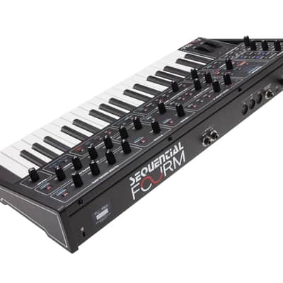 Sequential Fourm - 4-Voice Analog Synthesizer with Polyphonic Aftertouch [Three Wave Music] image 6