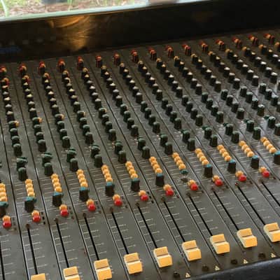 Soundtracs M series 32-8-2 analog console 80s image 1