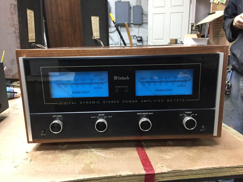 McIntosh MC7270 270-Watt Stereo Solid State Power Amplifier image 1