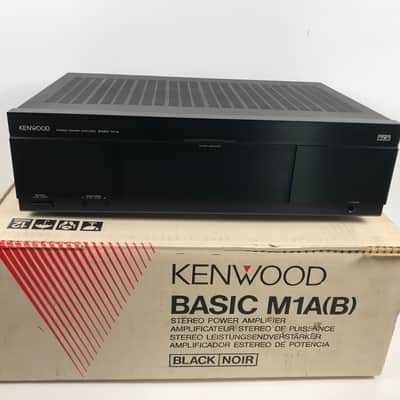 Kenwood Stereo Power Amplifier BASIC M1A Vintage 110 Watts per channel image 4