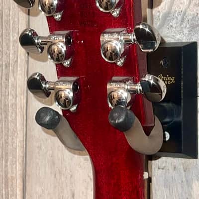 Sweet 2013 Gibson Les Paul Studio Deluxe II Wine Red, Upgraded Bigsby OHSC image 15