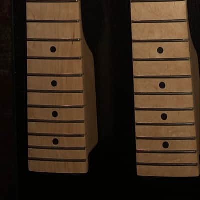 2 Great Condition 22 Fret All-Maple Strat-style USA-Made Necks *With PEGS image 1