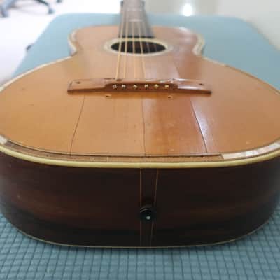 Vintage 1900s Lyon & Healy Parlor Guitar Finest Woods & Craftsmanship Moon Sun & Stars Inlay Ladder Braced Ditson Supertone Regal Lakeside image 25