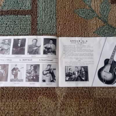 Vintage 1937 Gibson Full-Line Catalog X! Extremely Rare, Original Case Candy, Paperwork! image 5