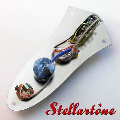 Stellartone Tele-Jazz bass tone control system KIT, v.4S (master vol and BASS SIX SHORT ToneStyler) image 5