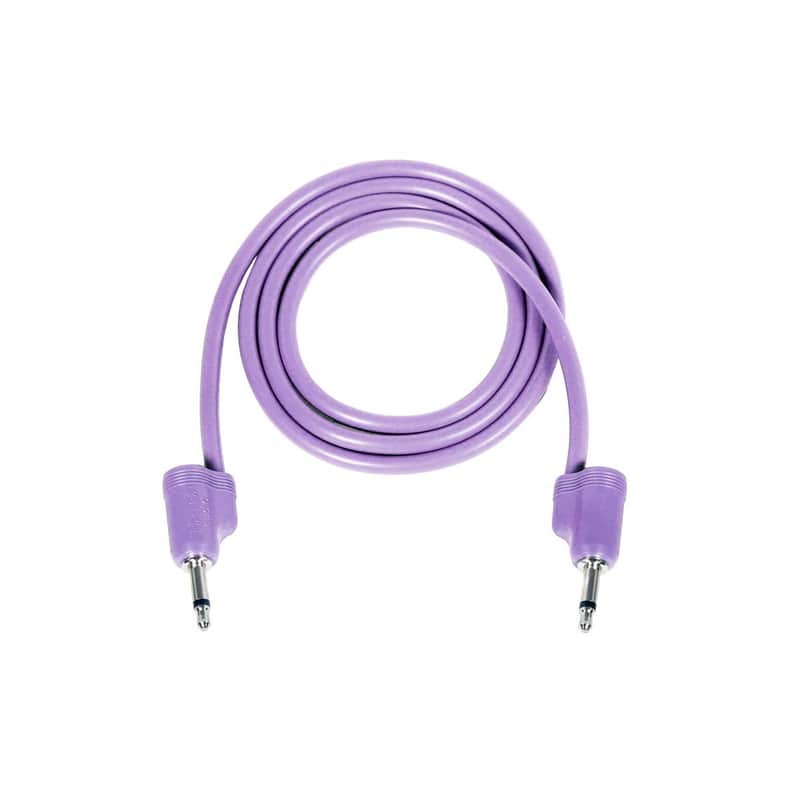 Tiptop Audio Stackcable 3.5mm TS Stackable Shielded Patch Cable - 150cm image 1