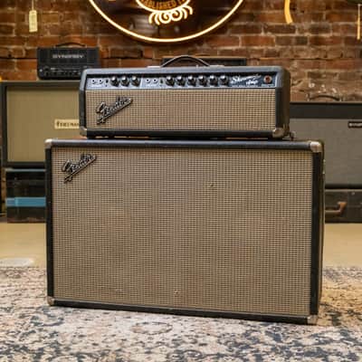 Fender 1966 Showman Head and Bandmaster 2x12 Cabinet image 2