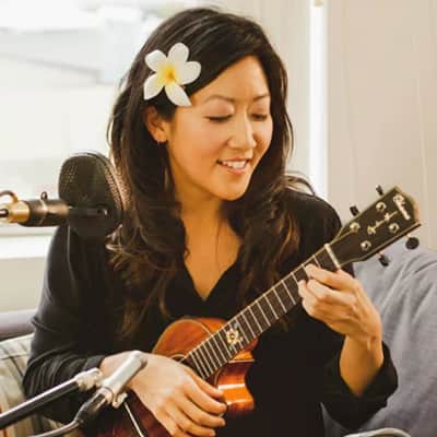 Ohana CK-35GCL Cynthia Lin Solid Gloss Mahogany Concert Ukulele with Case-Blem image 7