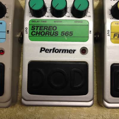 Vintage 80’s DOD Seven Pedal Collection Performer Analog Guitar Effect Stomp Box image 4