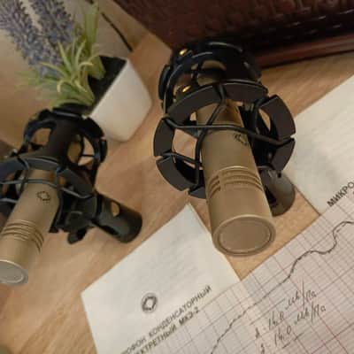 condenser VTG microphone pair Oktava MKE-2 XLR image 12