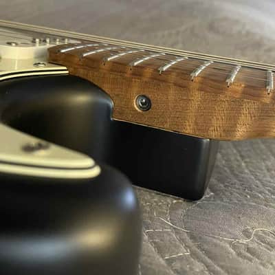 Warmoth Stratocaster - Black to Clear Burst image 12