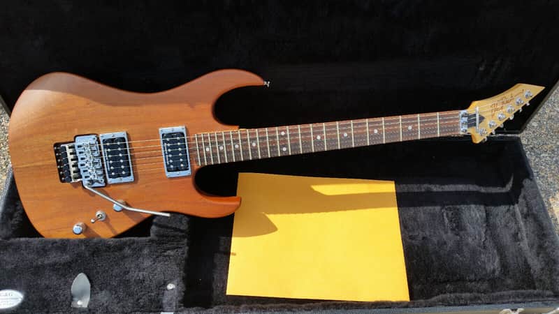 2010 B.C. Rich Grover Jackson USA Gunslinger Natural Oil Finish image 1