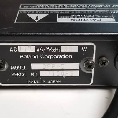 used Roland DEP-5 Digital Effects Processor, Very Good Condition image 4