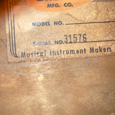 Gretsch 6186 Clipper 1959 - Sunburst image 5