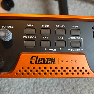 Avid Eleven Rack Guitar Multi-Effects Processor and Pro Tools Interface 2010 - 2017 - Orange image 2