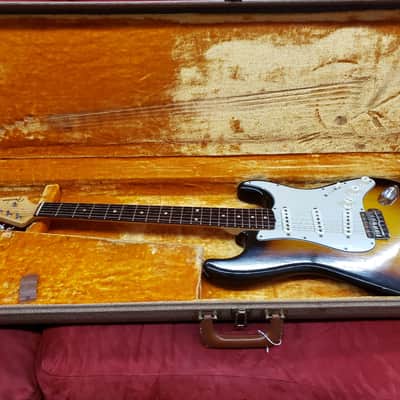 Fender Stratocaster 1960 Sunburst w/case near mint Investor grade dealers welcome bring all offers image 2