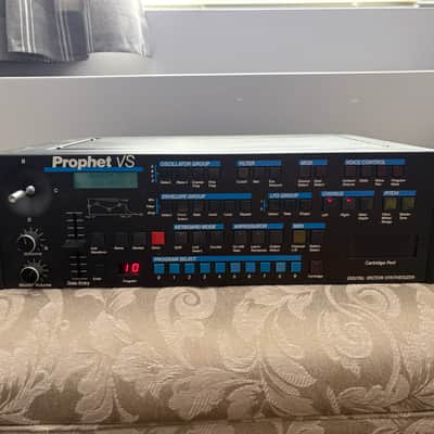 Sequential Prophet VS Rackmount 8-Voice Polyphonic Synthesizer 1986 - 1987 - Black image 7