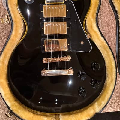 Epiphone Joe Bonamassa Black Beauty Les Paul Custom Outfit 2020 - Present - Ebony image 2