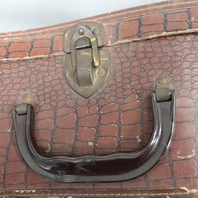 1950's Gibson J-45 'Alligator' Case Brown image 5
