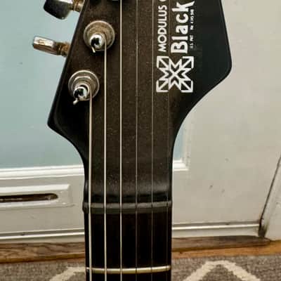 Modulus Graphite Neck Thru Midi Guitar Mid 80’s - Natural image 7