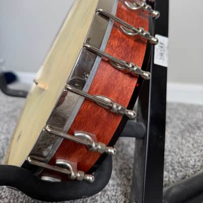 1999 Ome Minstrel Jubilee 12” Open-Back Banjo -Mint- Original Case image 9