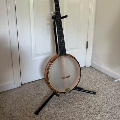 Nate Calkins 11” Open Back Banjo Cherry image 1