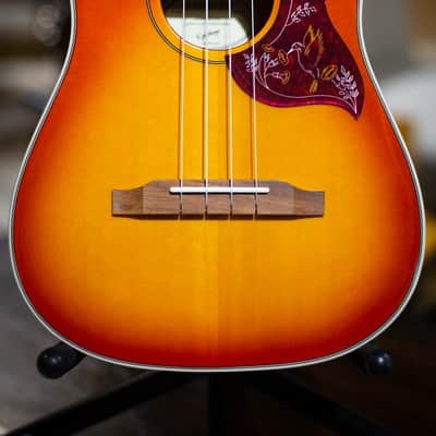 Epiphone Hummingbird Studio Tenor Ukulele - Faded Cherry Sunburst image 3