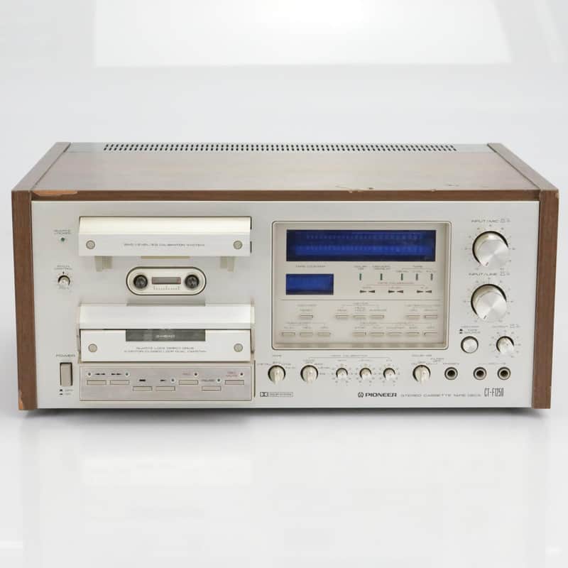 Pioneer CT-F1250 4-Track Stereo Cassette Tape Deck (1979 - 1981) image 1