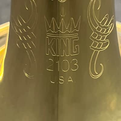 King 3B 2103 Straight Tenor Trombone image 4