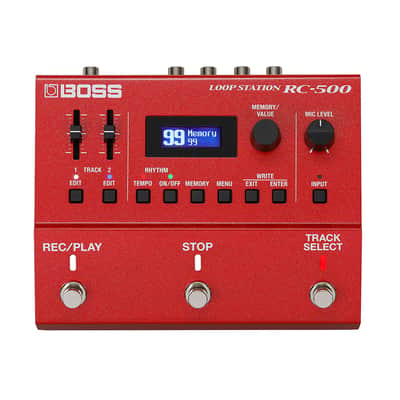 BOSS RC-5 Loop Station with FS-7 + FV-500H Sound Set | Reverb