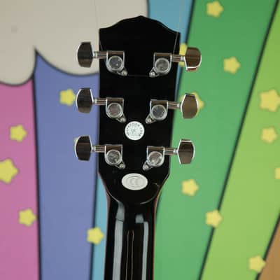 Used Fender CD60SCE Acoustic Guitar, Black, Pickup & Tuner, Hard Case image 7