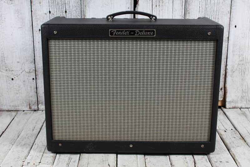 Fender 1997 Hot Rod Deluxe Electric Guitar Combo Amplifier w Cover & Footswitch image 1