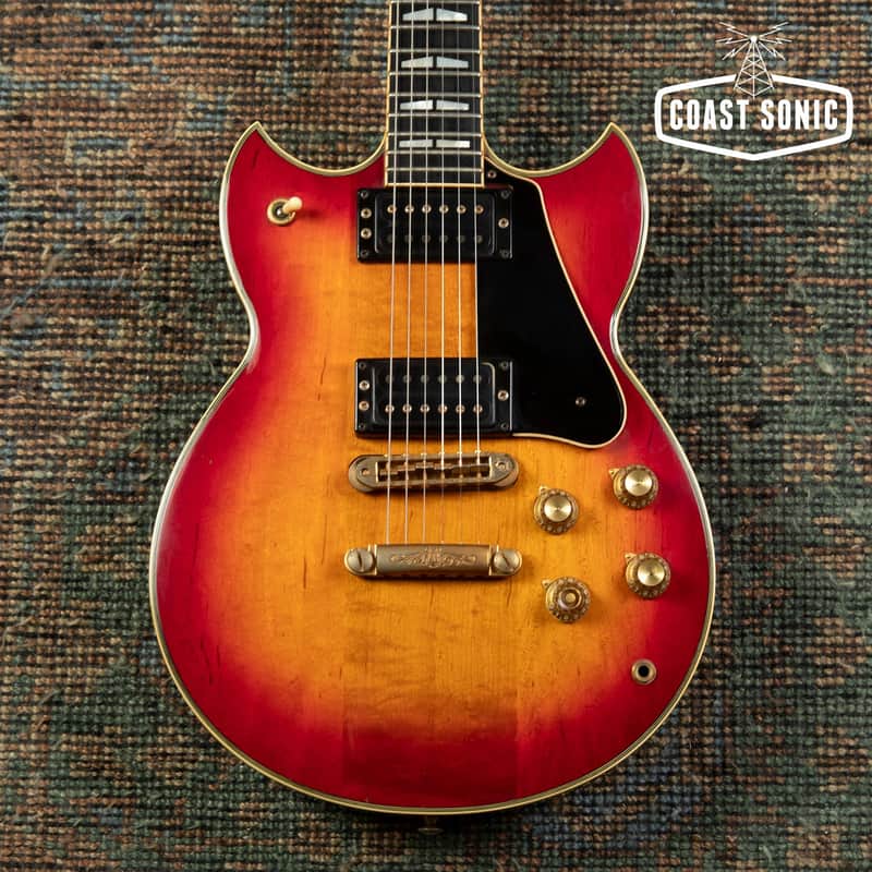 1980 Yamaha SG2000 Cherry Sunburst made in Japan w/ original case image 1