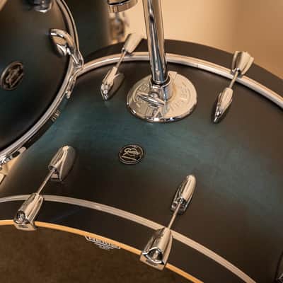 Gretsch Renown RN2-R643 Satin Antique Blue Burst Drum Set image 11