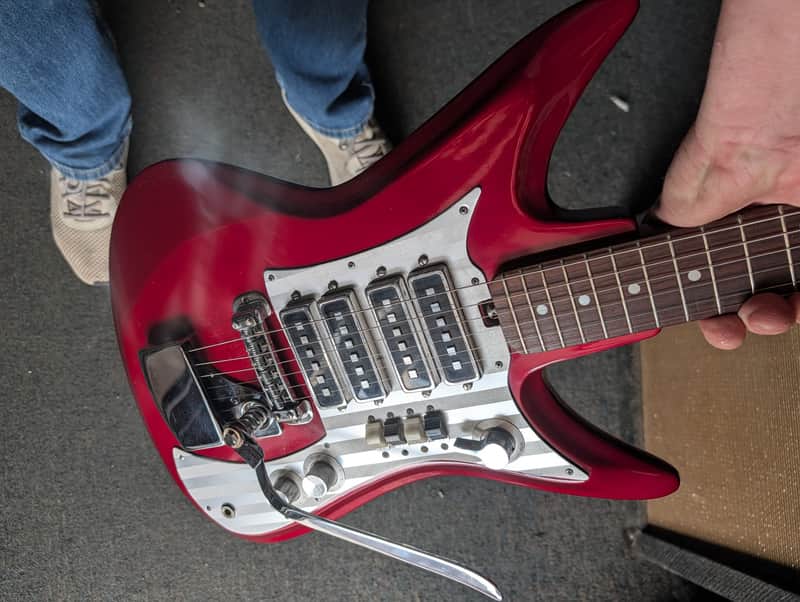 Silvertone Et-460 1960 - Red image 1