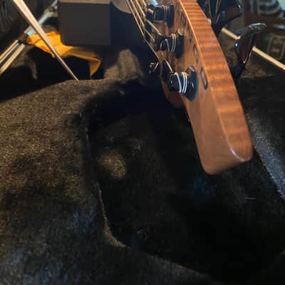 2019 Ernie Ball Music Man Bongo HD Yellow image 6