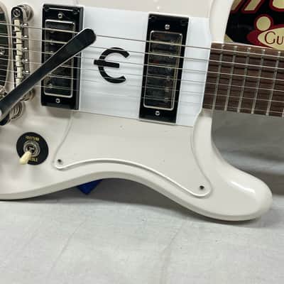Epiphone Crestwood Custom Tremotone - Polaris White image 6
