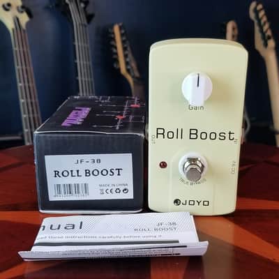 Joyo JF-38 Roll Boost True Bypass 35dB Clean Boost Pedal