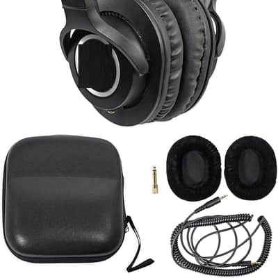 20W Guitar Combo Amplifier Bluetooth/Delay, Wired Microphone with Cables, 10-ft XLR to 1/4" TRS Cable, Studio Headphones with Case, 4-items image 3