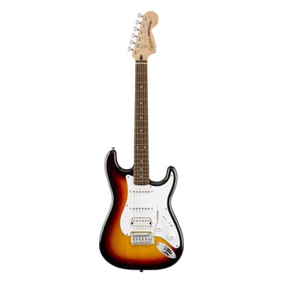 Immagine Squier Affinity Stratocaster Junior HSS 3TS 3-Color Sunburst - Electric Guitar - 1