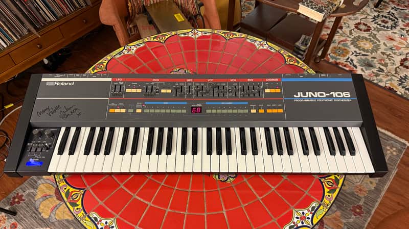 Roland Juno-106 ALL NEW Double Heart Voice Chips - Tech'd! 1984 image 1