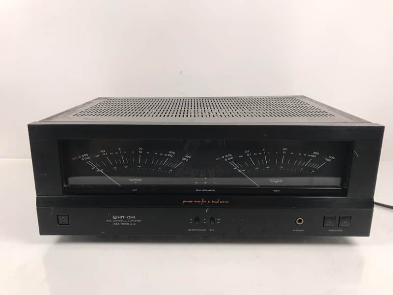HAYAページ Hitachi HMA 8500 MkII Stereo Power Amplifier | Reverb