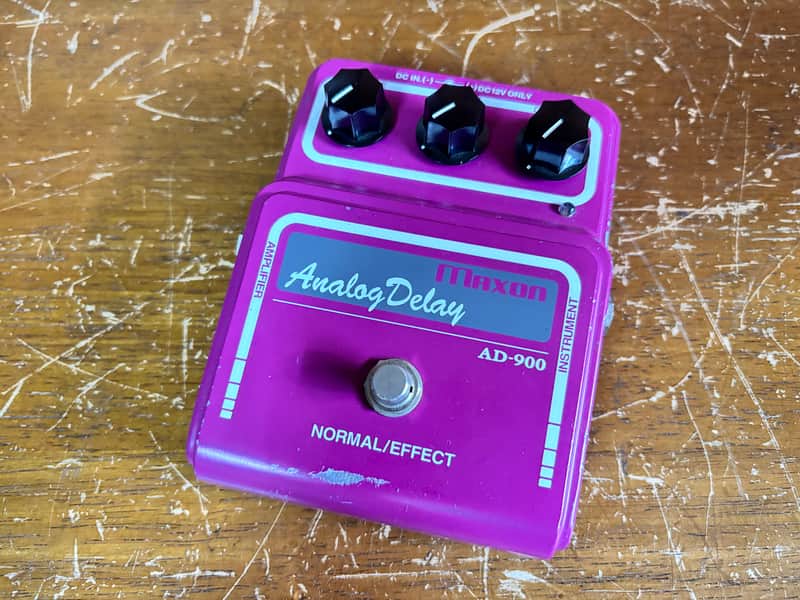 Maxon AD-900 Analog Delay Rare early model!! 2 x MN3005 w/ power supply image 1
