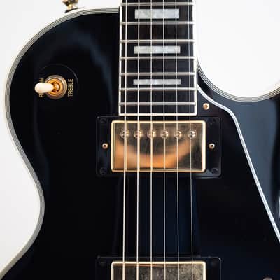 2023 Epiphone Les Paul Custom - in Ebony Black & Gold image 5