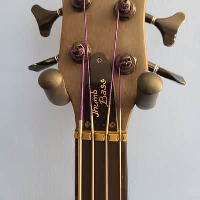 1994 Warwick Thumb NT Neck-Through 4-String Fretless image 3