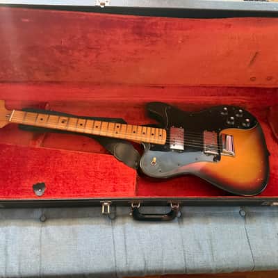 Fender Telecaster Deluxe 1975 - Tobacco sunburst image 1
